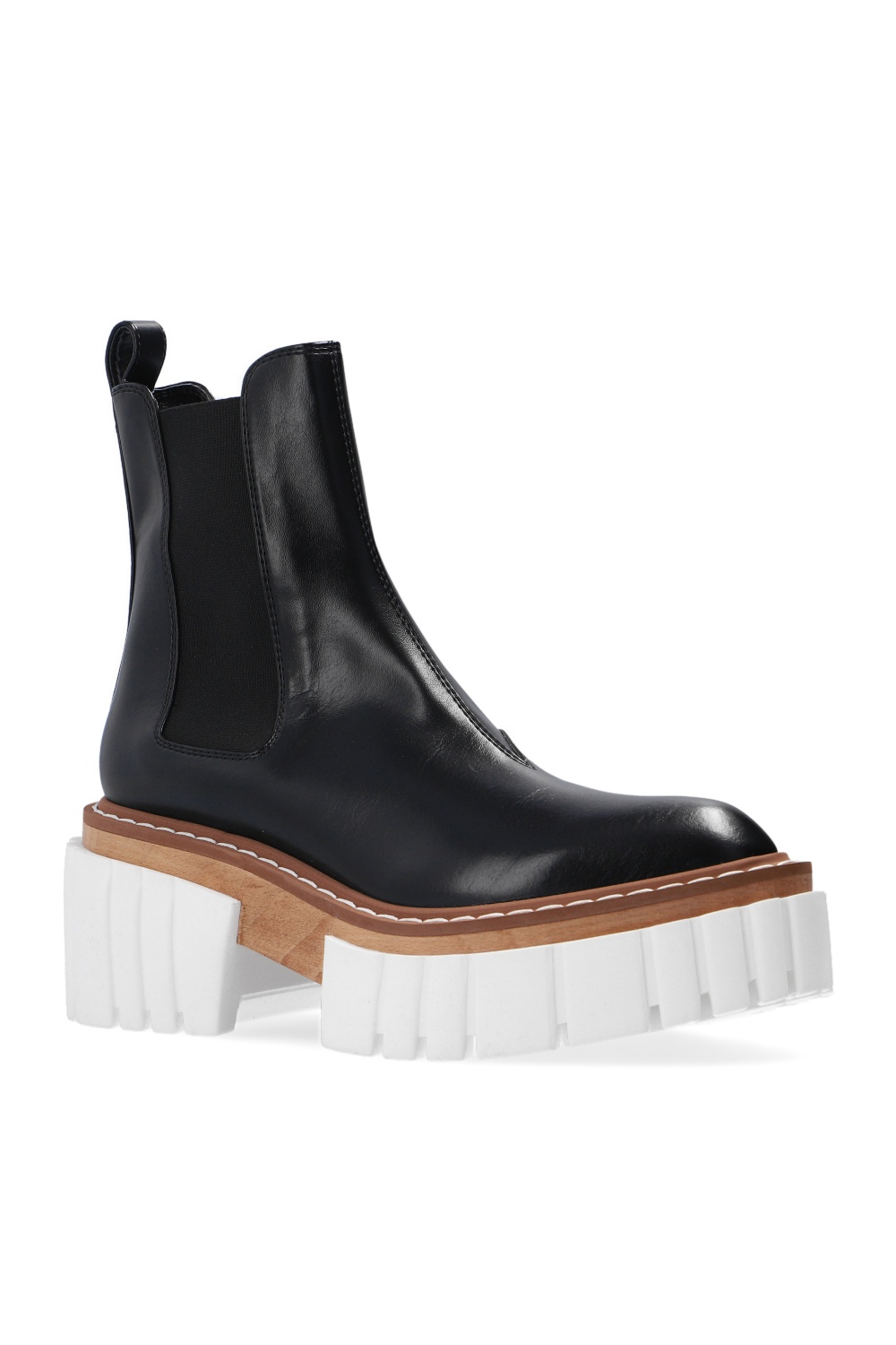 Black 'Emilie' ankle boots Stella McCartney - Сыворотка с